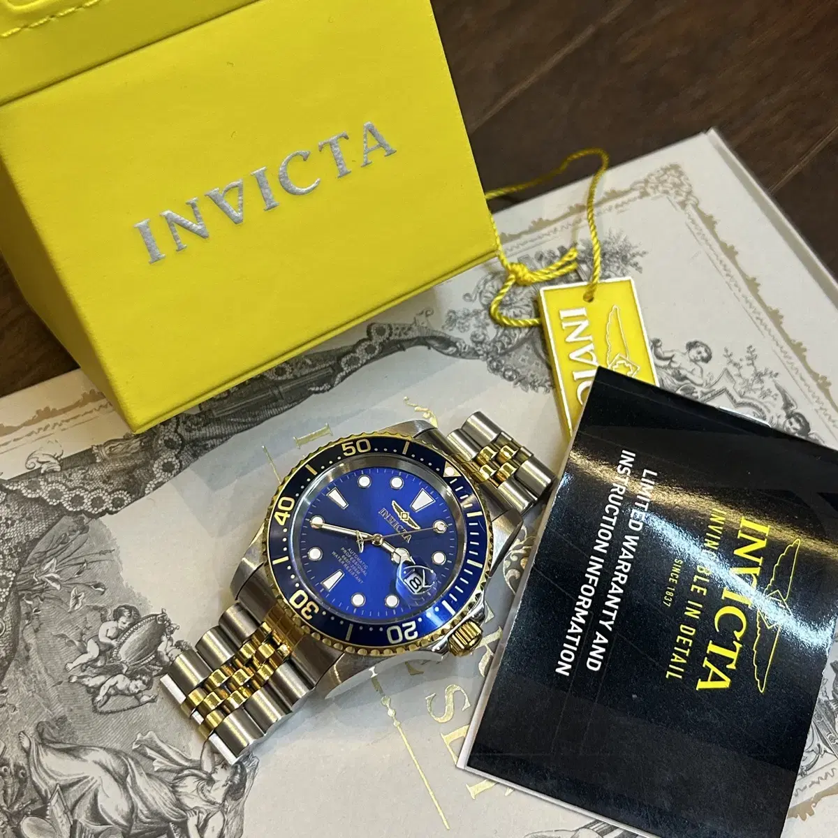 Invicta Jubilee Prodiver 인빅타 쥬빌리 서브마리너